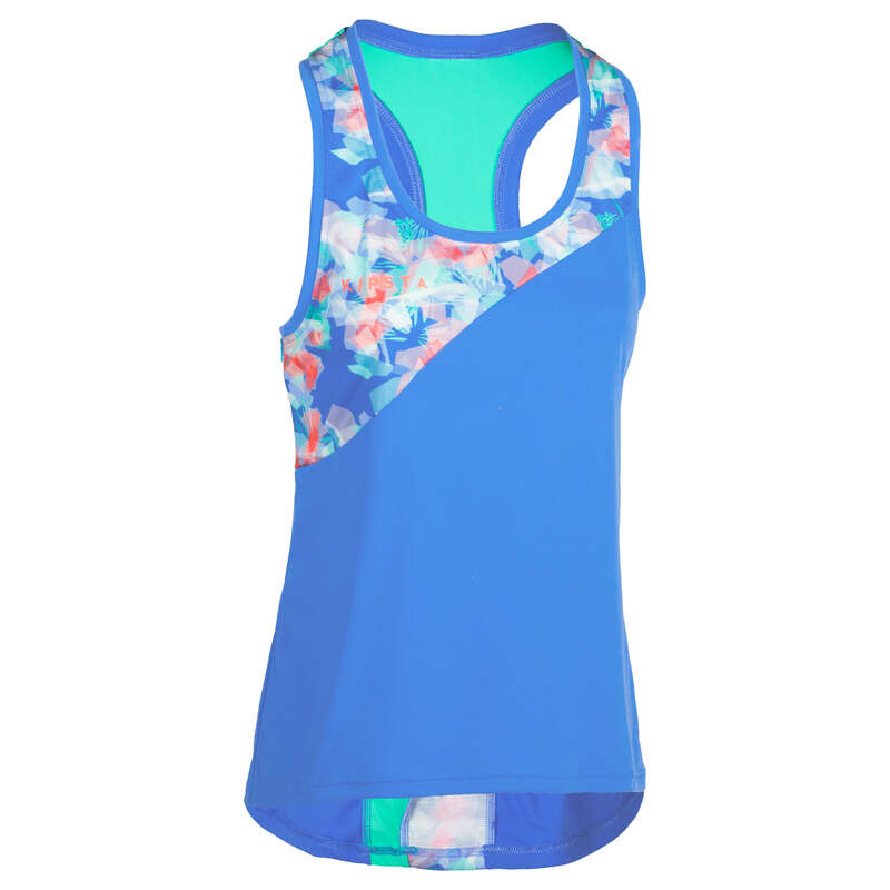 BEACH-VOLLEY Volleyball and Beach Volleyball - BV 500 Women's Tank Top - Blue COPAYA - Sports