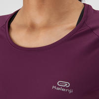 TS MANCHES LONGUES JOGGING FEMME RUN SUN PROTECT LONG BORDEAUX