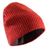 WOOLEN BEANIE HAT VERMILION RED