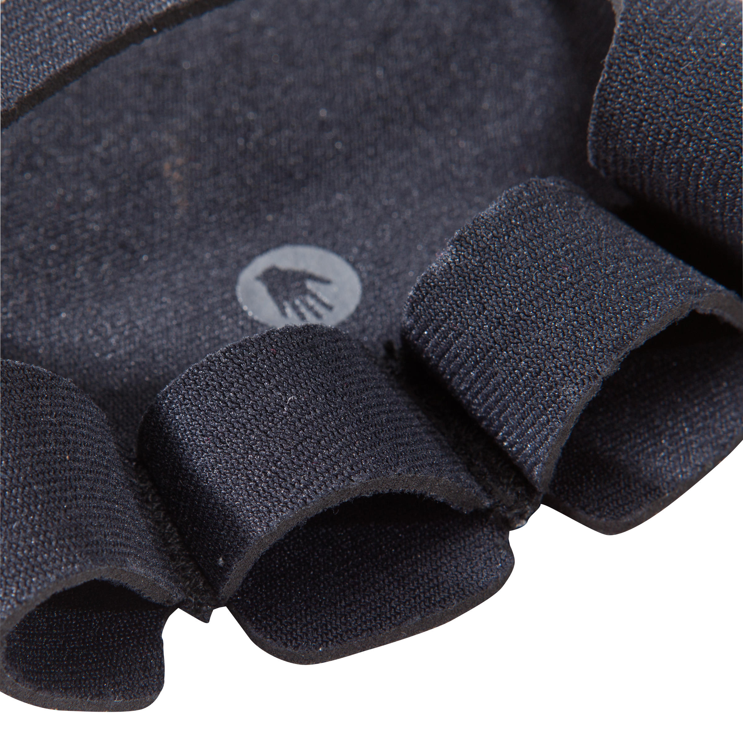 Weight Training Grip Pad Glove - Black - Decathlon