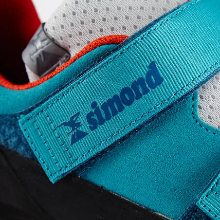 CLIMBING SHOES  ROCK+ - TURQUOISE