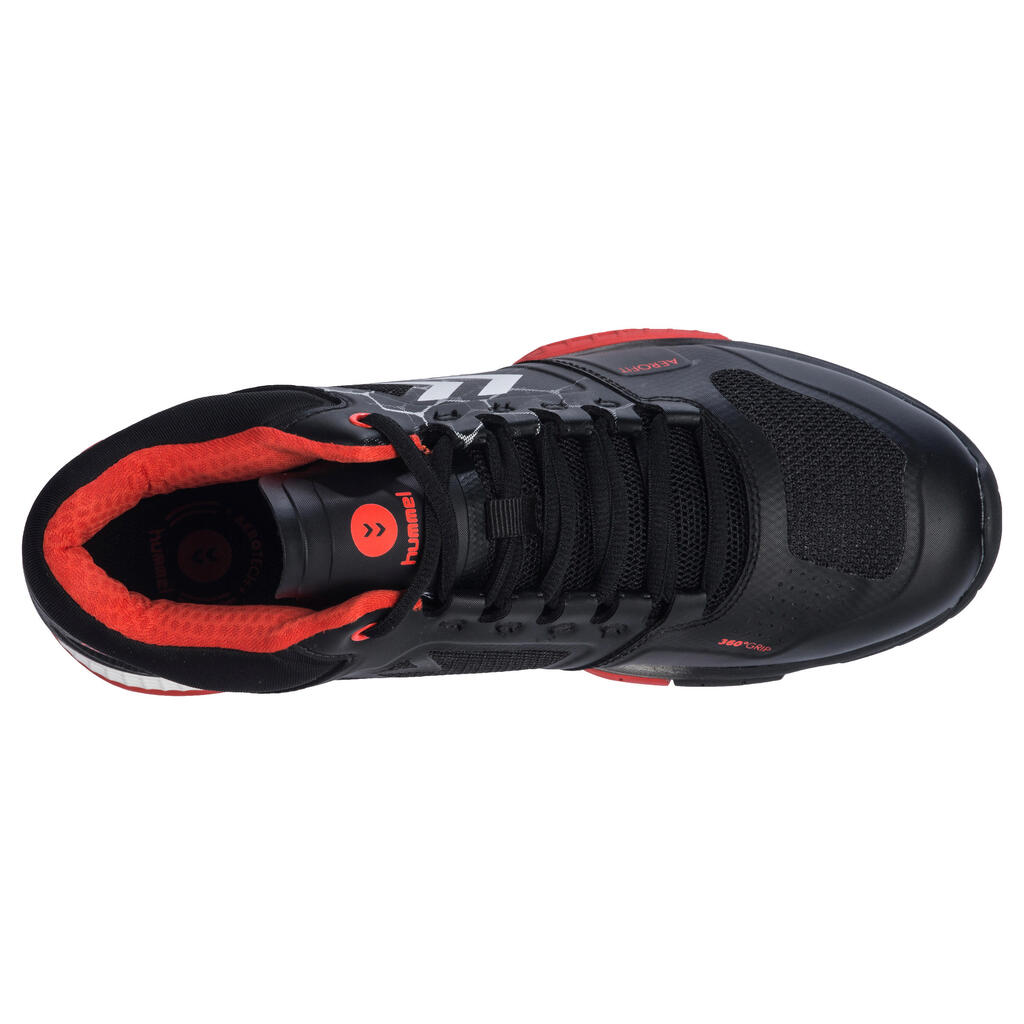 Handballschuhe HB220 Aerocharge Erwachsene schwarz