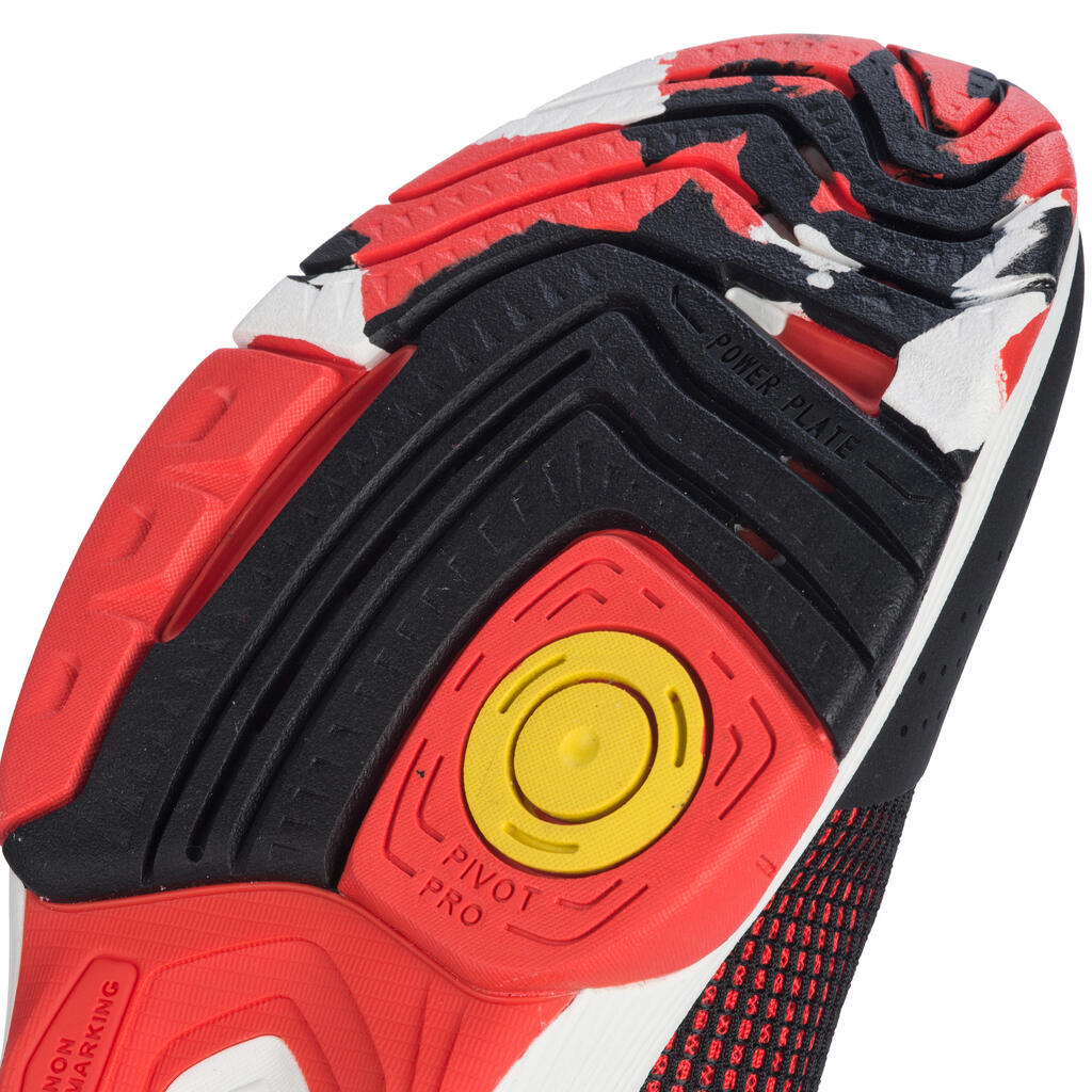 HB180 Adult Handball Shoes - Black/Red