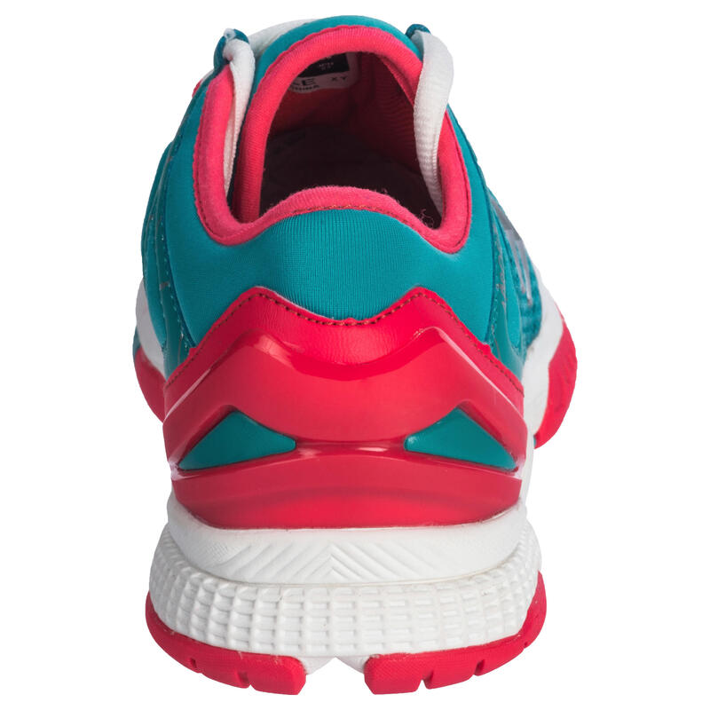 Zapatillas de Balonmano Hummel HB200 Aerocharge Mujer Verde Rosa