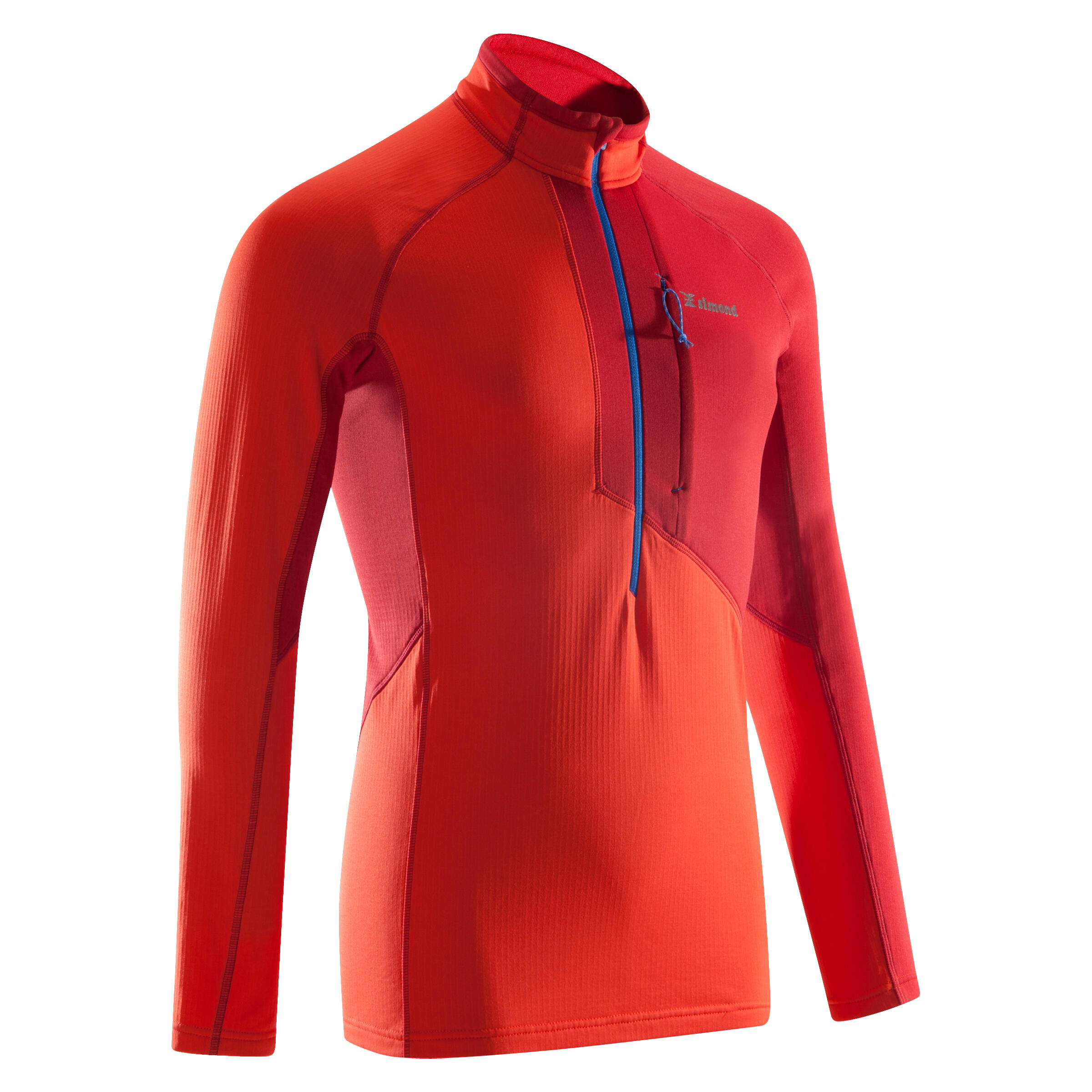 Simond Heren Fleece Met Halve Rits Voor Alpinisme Vermiljoenrood simond kopen in de aanbieding Simond Heren Fleece Met Halve Rits Voor Alpinisme Vermiljoenrood simond kopen in de aanbieding