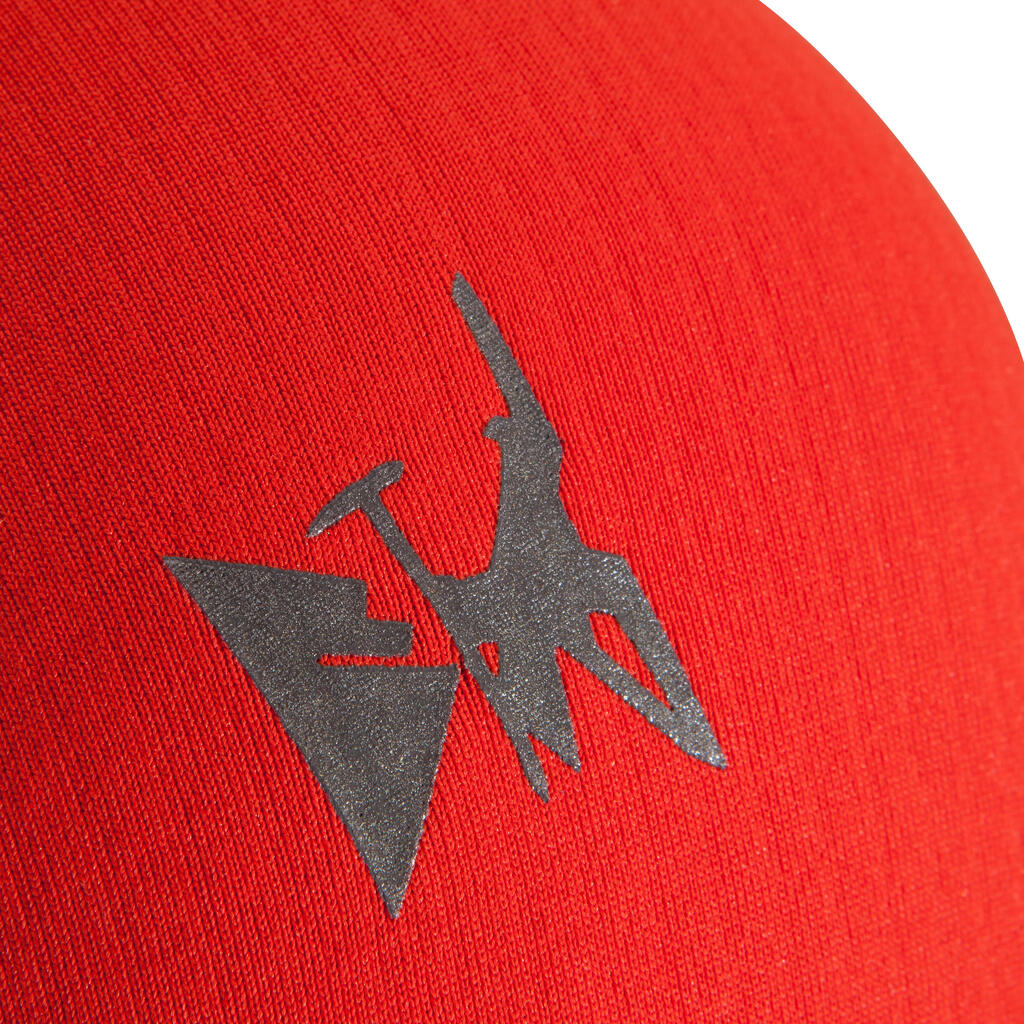 Klettershirt langarm Alpinism Herren rot
