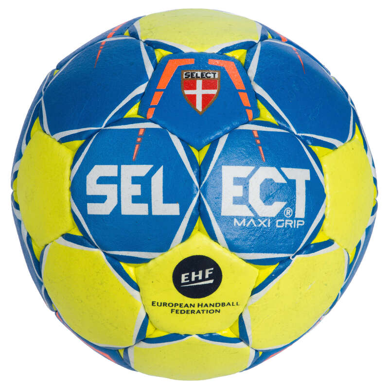 SELECT Maxi Grip Size 3 Adult Handball Yellow/Blue