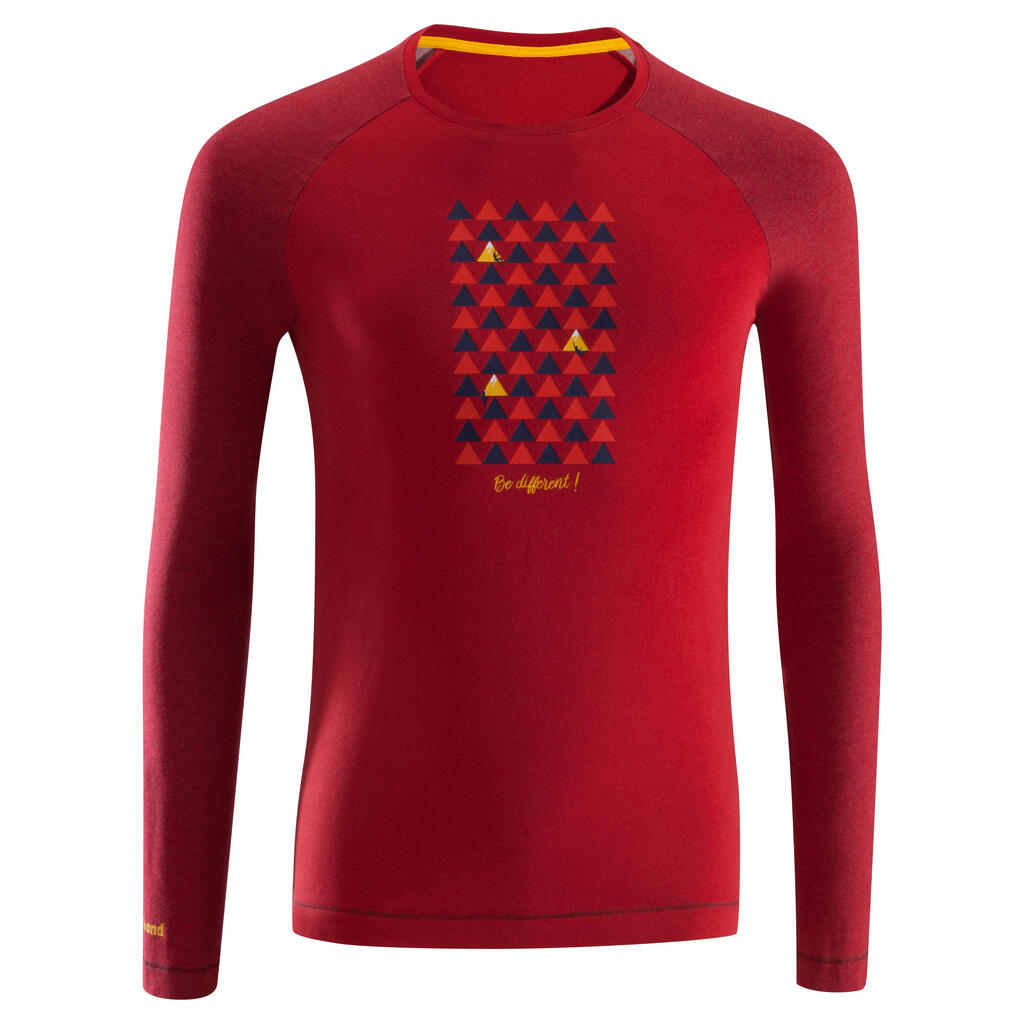 Be Different Men's Long Sleeve T-Shirt - Red