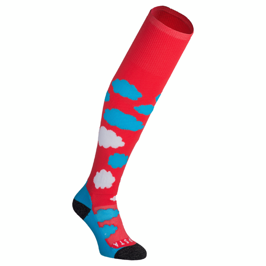 Chaussettes de hockey sur gazonadulte FH500 nuages