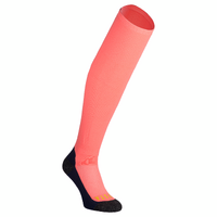 Chaussettes de hockey sur gazon adulte FH500 rose