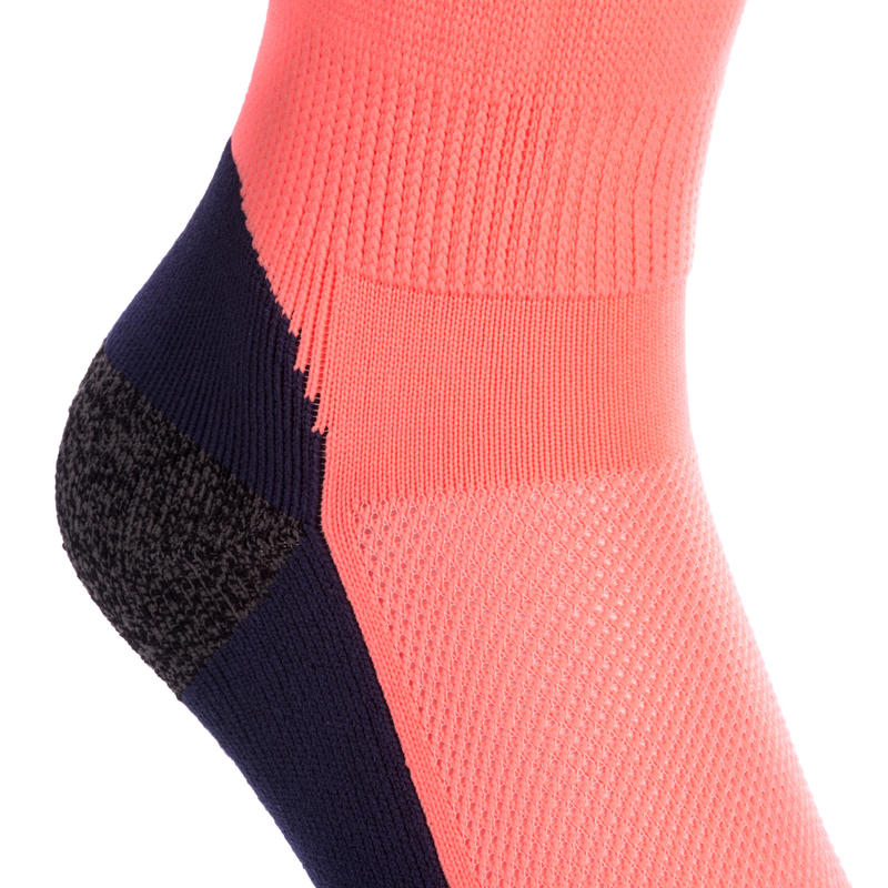 Adult Field Hockey Socks FH500 Pink Decathlon