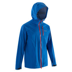 Chaqueta Impermeable de Alpinismo y Alta Montaña Simond Alpinism Ultralight Azul