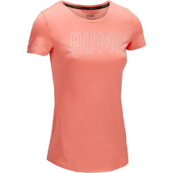 T-shirt PUMA Gym & Pilates femme corail