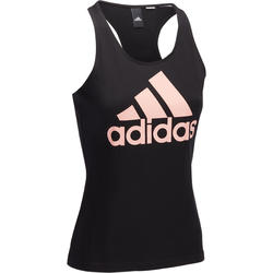 Débardeur Adidas Gym & Pilates femme coton avec logo