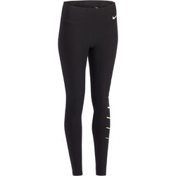 Legging Nike 100 Gym Stretching femme noir printé