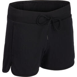 Short Adidas Gym & Pilates femme coton léger