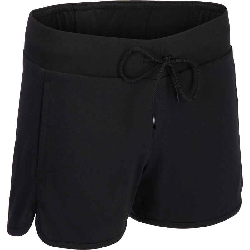 Women's Light Gym & Pilates Cotton Shorts Decathlon