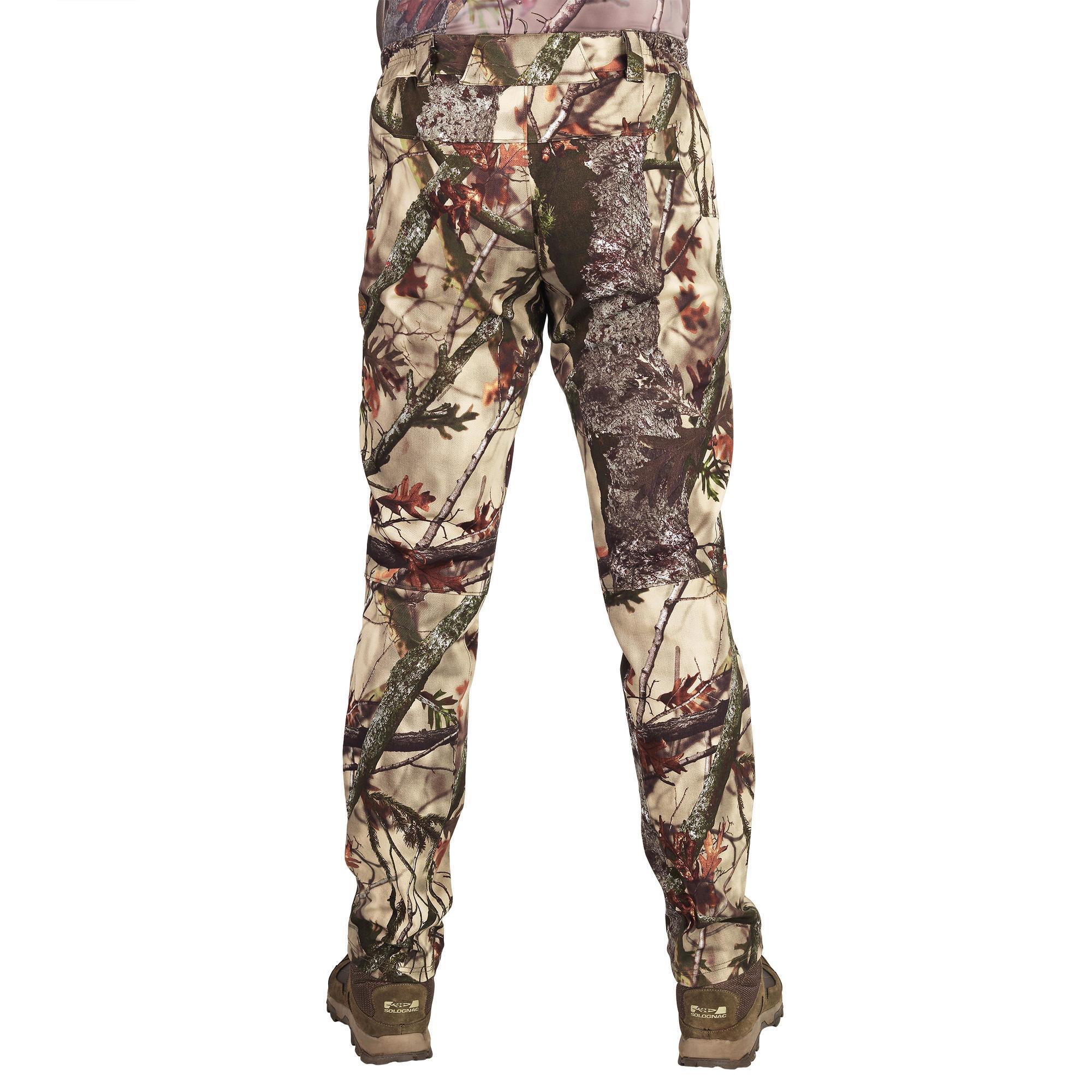 500 Silent Breathable Stretch CAMOUFLAGE FOREST hunting pants