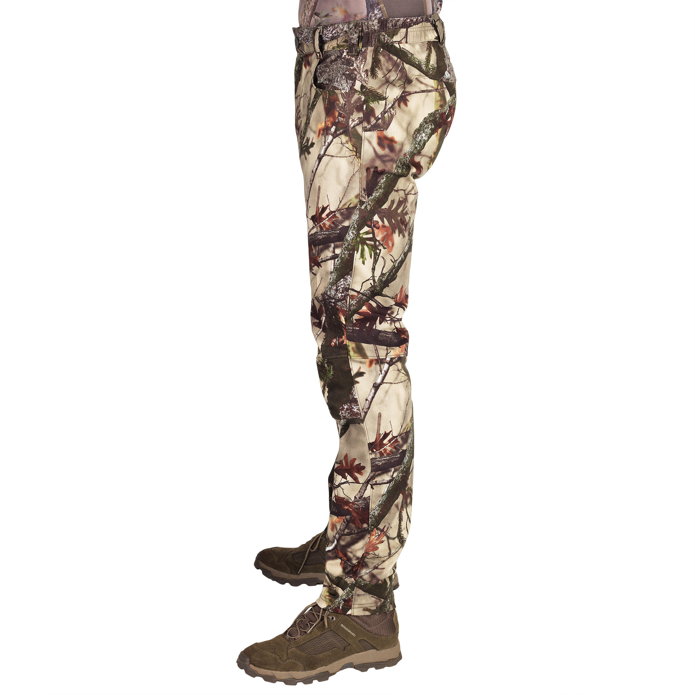 Silent Breathable Trousers - Woodland Camo 5/11