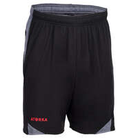 Handbollsshorts herr H500 svarta/grå Lagsport - H500 herr svarta/grå ATORKA - Handbollskläder