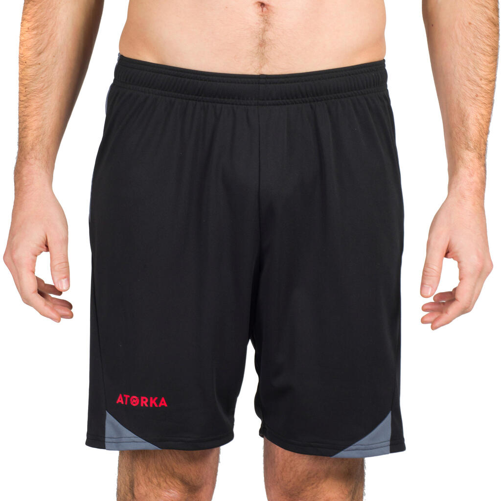 Handballshorts H500 Herren schwarz