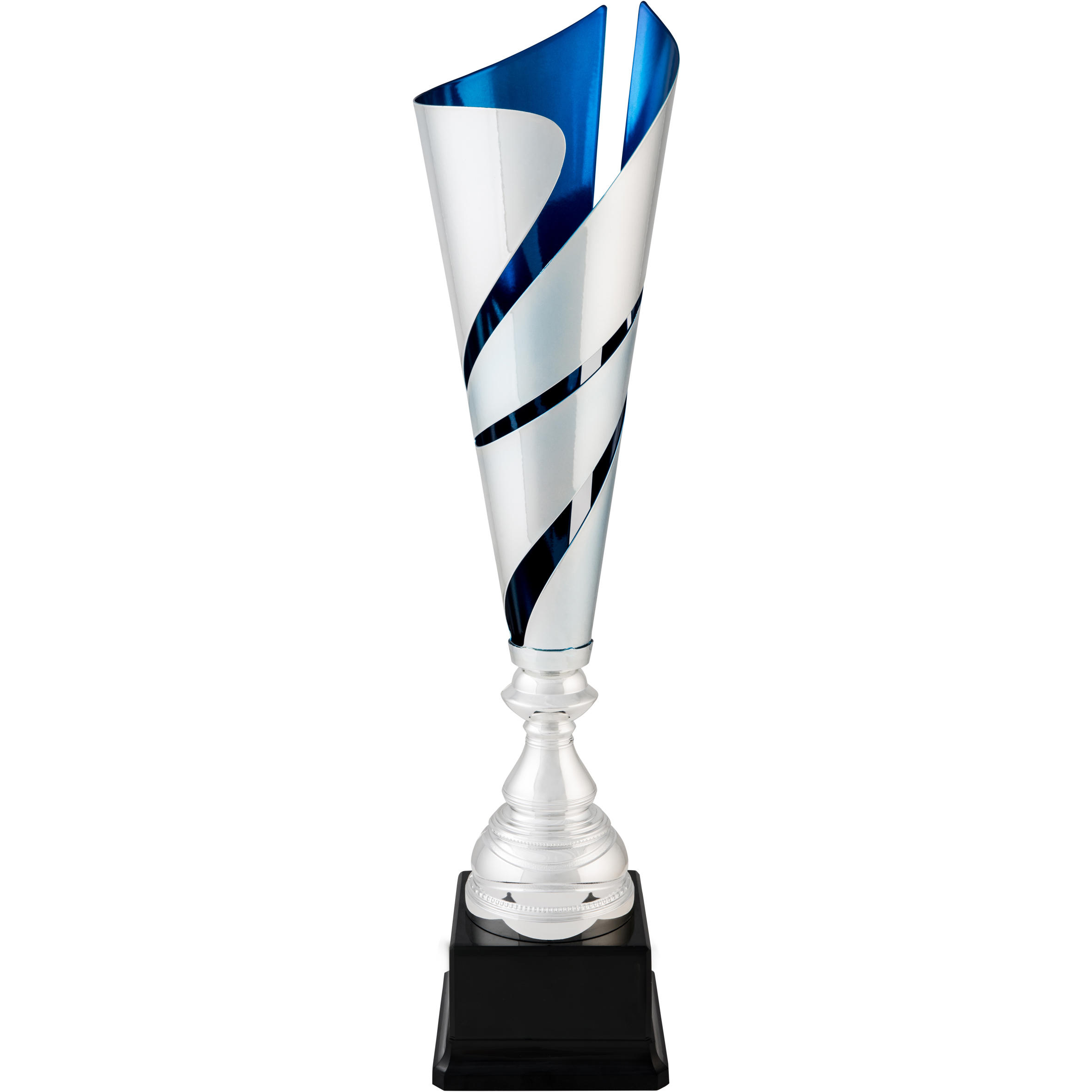 T916 Trophy 45cm - Silver/Blue 1/2