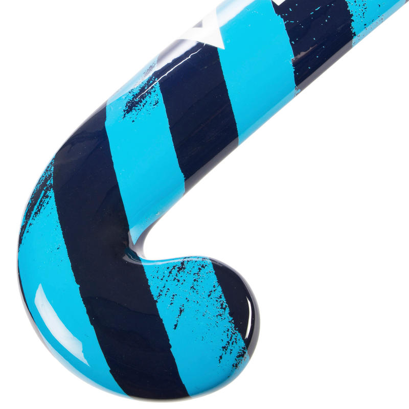 Palo De Hockey Niños Iniciación Adulto Ocasional Madera Fb Fh100 Amarillo Azul