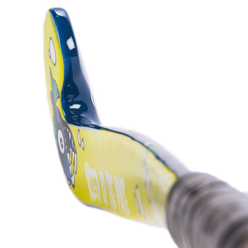 FH100 Kids Wooden Beginner Field Hockey Stick Piranha Decathlon