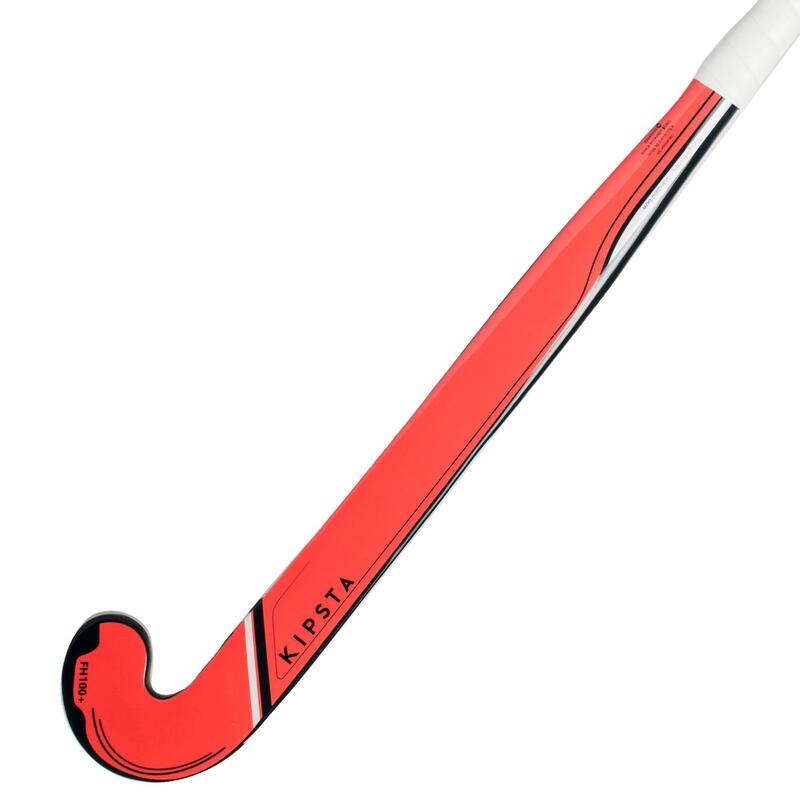 Stick de hockey sur gazon enf confirmé/adulte débutant fiberglass FH110 rose