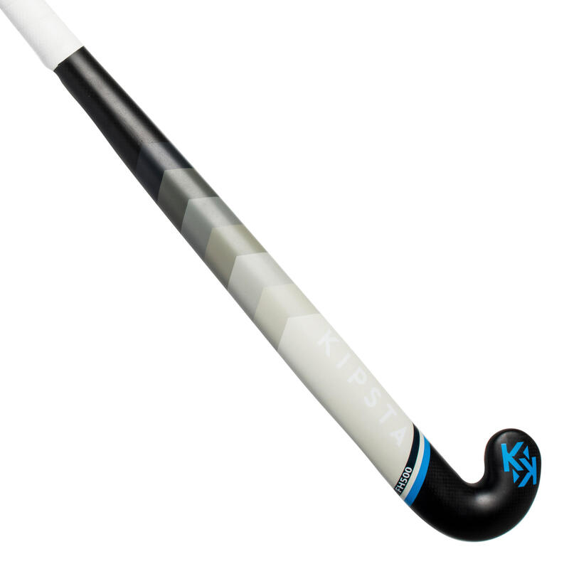 FH500 Adult Intermediate 50 Carbon Field Hockey Mid Bow Stick Blue