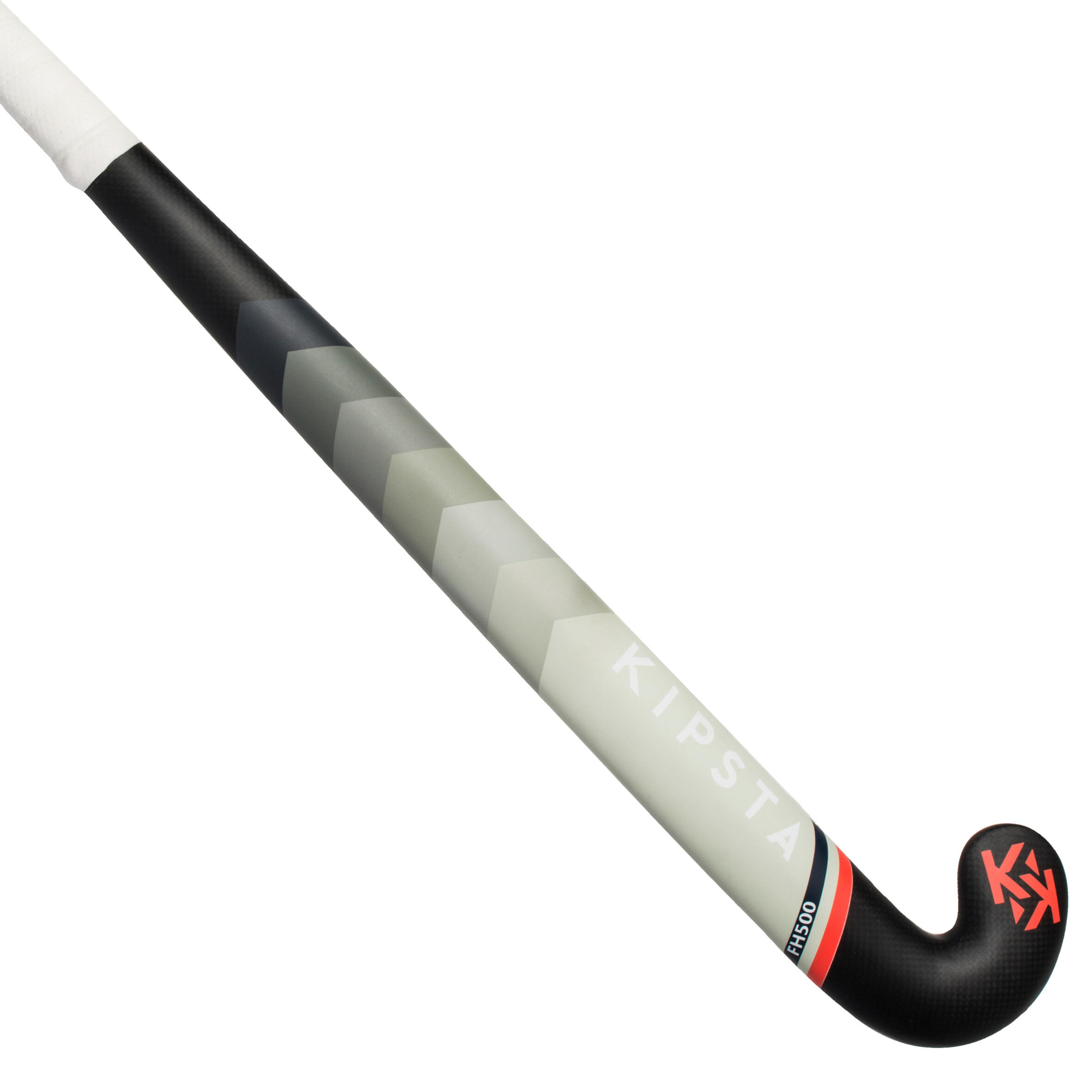 KOROK FH500 Adult Intermediate 50% Carbon Field Hockey Mid Bow Stick - Coral