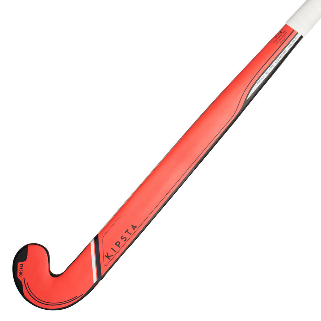 Palica za hokej na travi FH500 od 50% karbona srednji nagib za napredne