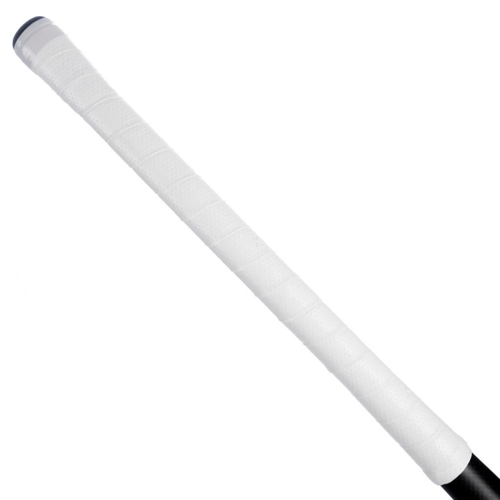 Feldhockeyschläger FH995 Expert Low Bow 95% Carbon Erwachsene weiss/rosa