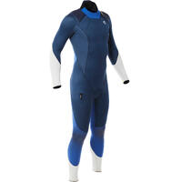 Men’s Neoprene SCD Scuba Diving Suit 500 3mm blue/blue