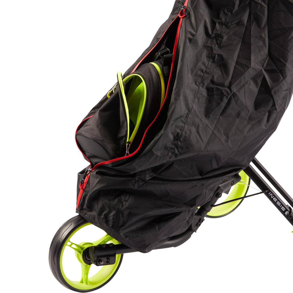 Golf Regenschutzhülle Golfbag schwarz 