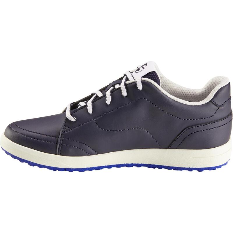 Zapatos golf niños azul marino