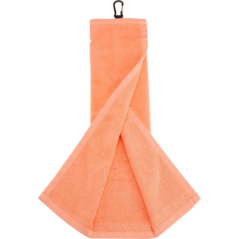 Serviette golf trois plis - INESIS noir