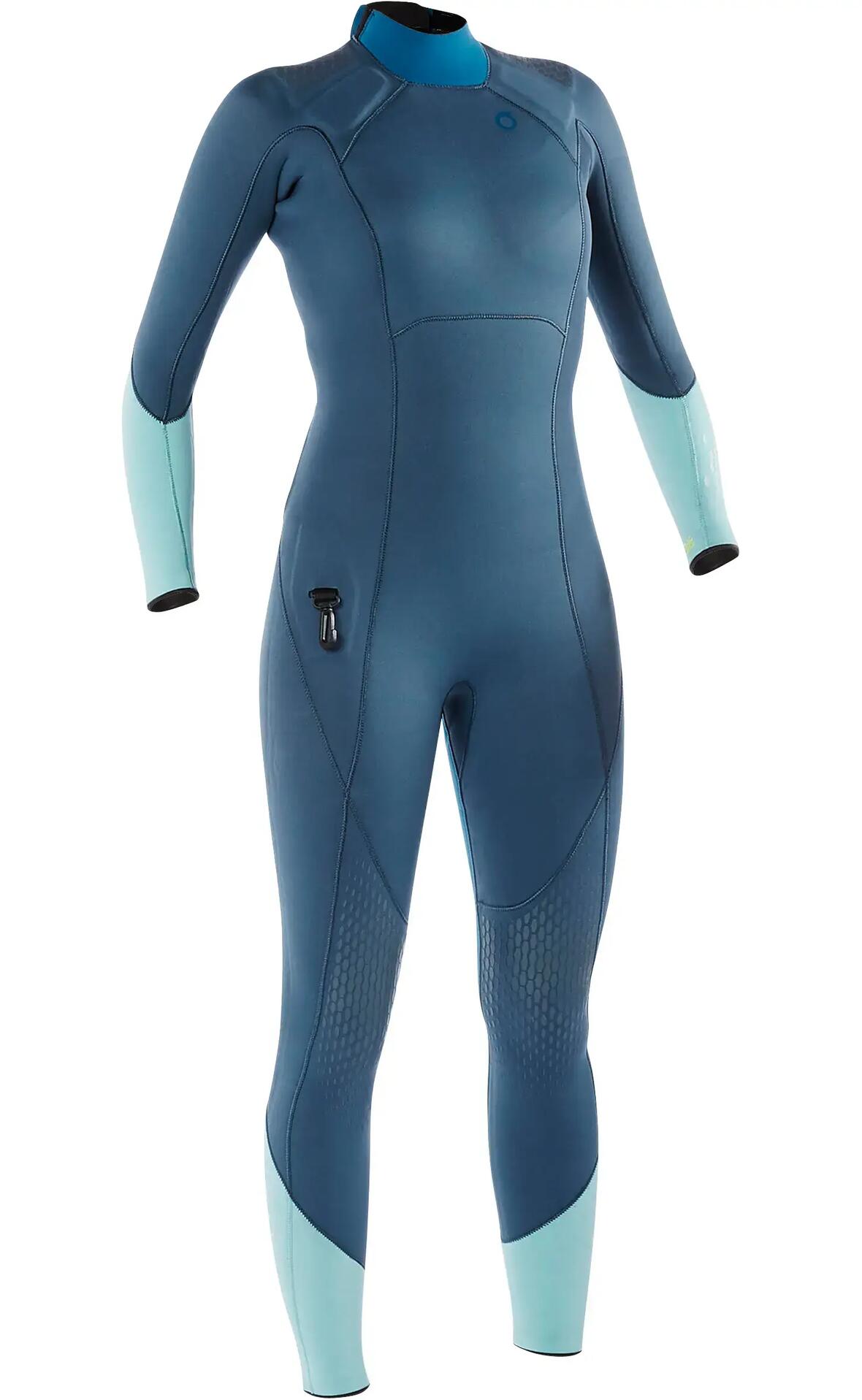 COMBINAISON DE PLONGÉE SOUS-MARINE SCD 540 FEMME NÉOPRÈNE 3MM AVEC RENFORTS