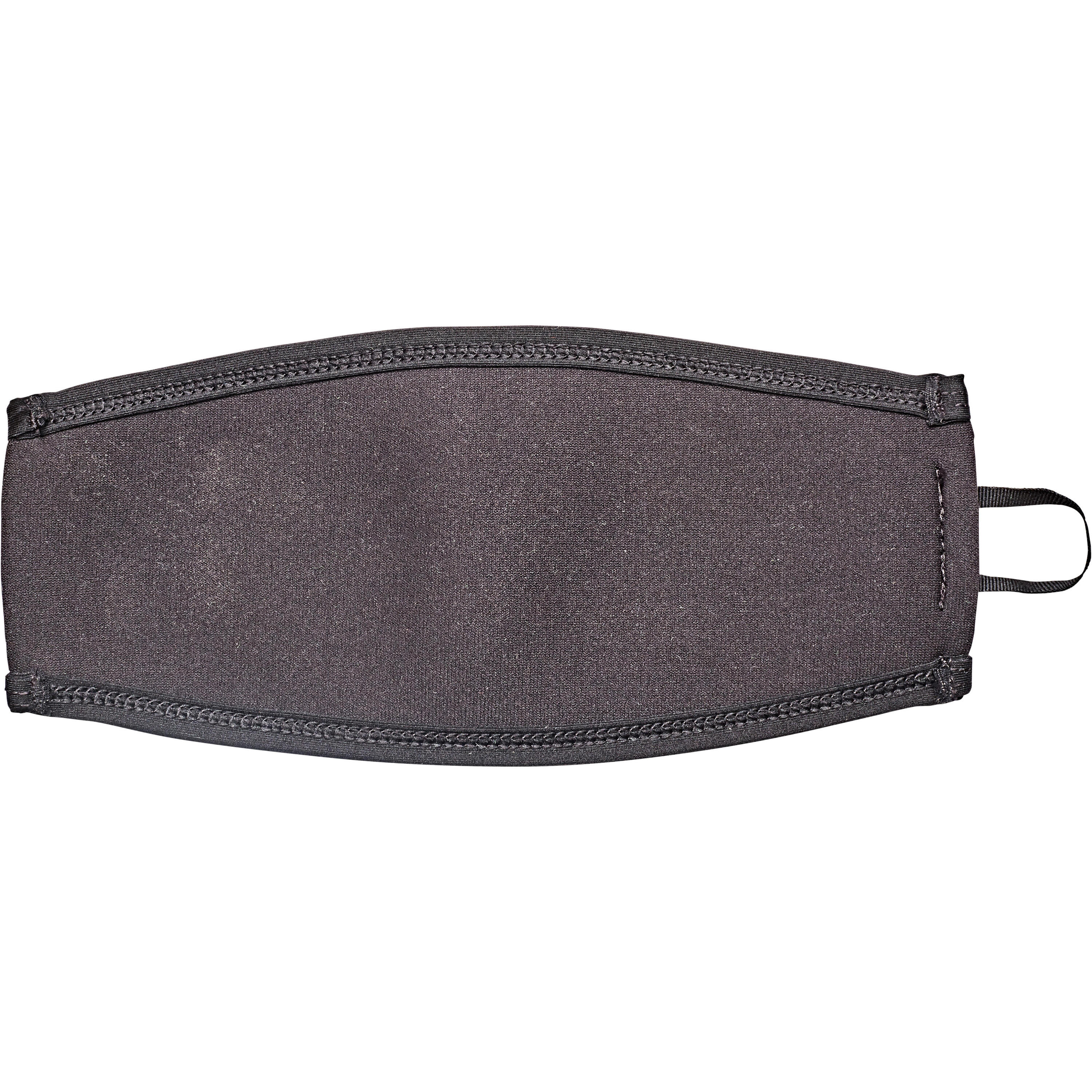 Neoprene over-strap for diving masks black/blue 3/5