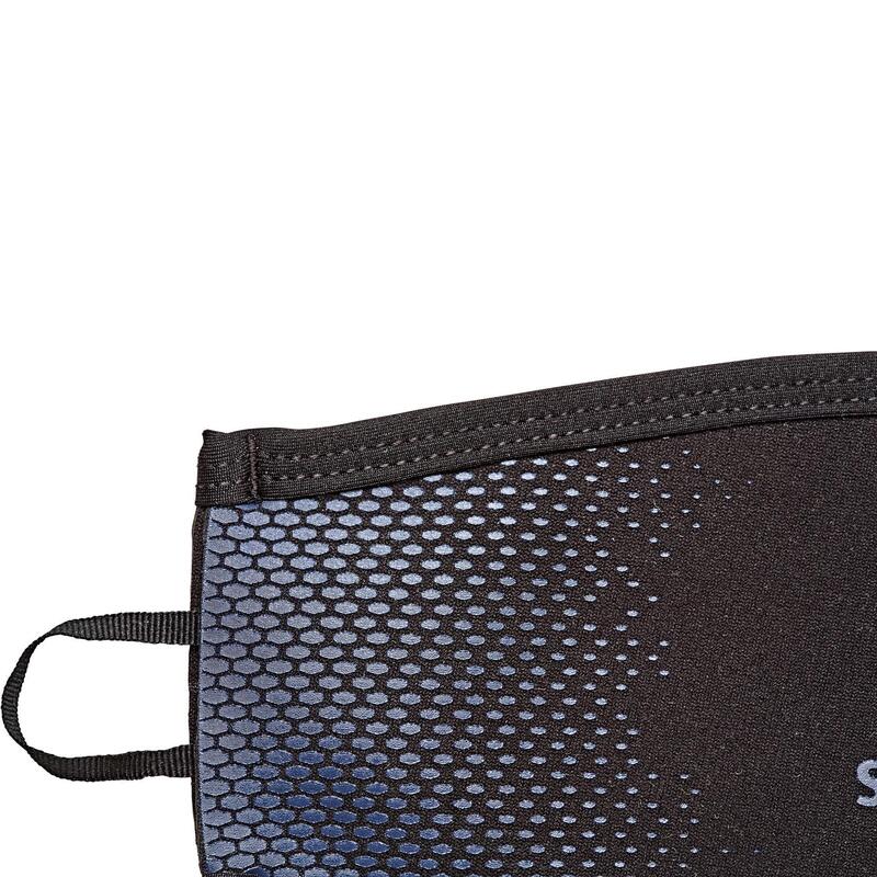 Schwarz/blauer Tauchmaskenband aus Neopren