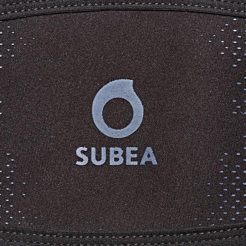 Schwarz/blauer Tauchmaskenband aus Neopren