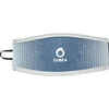Neoprene over-strap for diving masks grey/sky blue
