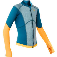 TOP NÉOPRÈNE DE SNORKELING 1,5MM 900 ENFANT BLEU JAUNE TOP NÉOPRÈNE DE SNORKELING 1,5MM 900 ENFANT BLEU JAUNE