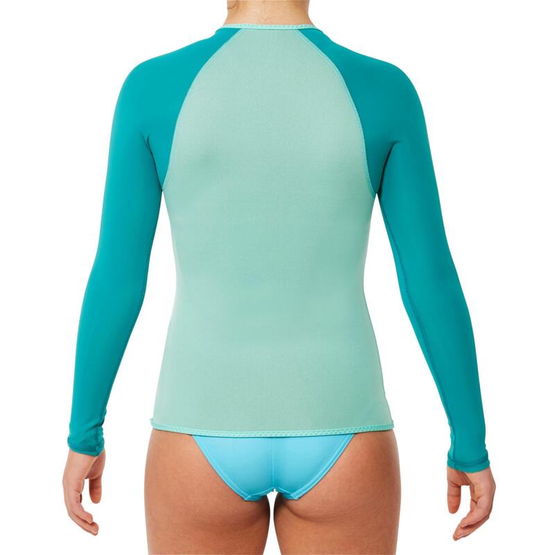 Top néoprène de snorkeling 1,5mm SNK ML 500 Enfant turquoise