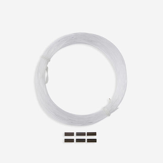 Kit elastico circolare 15 m e 6 rivetti di collegamento asta-arbalete