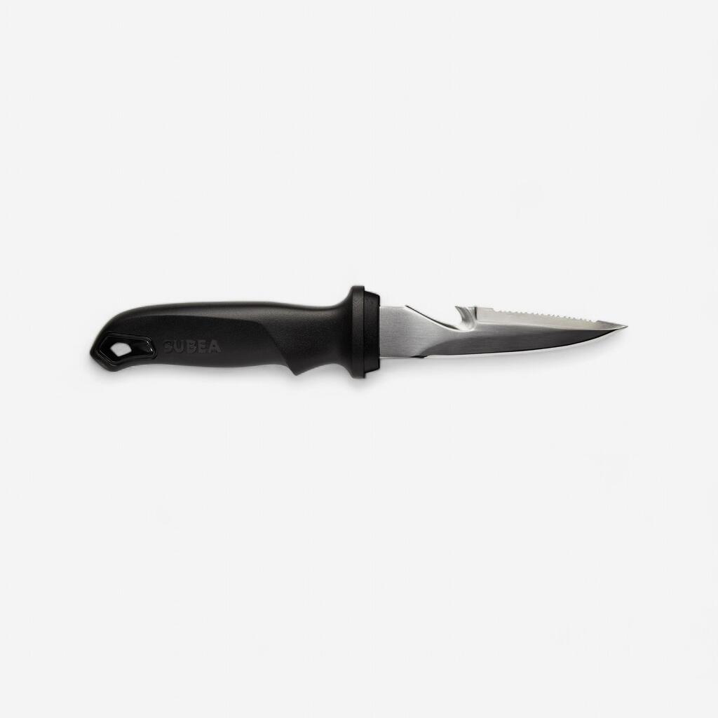 SCD Scuba Diving Stainless Steel Pointed Tip Knife