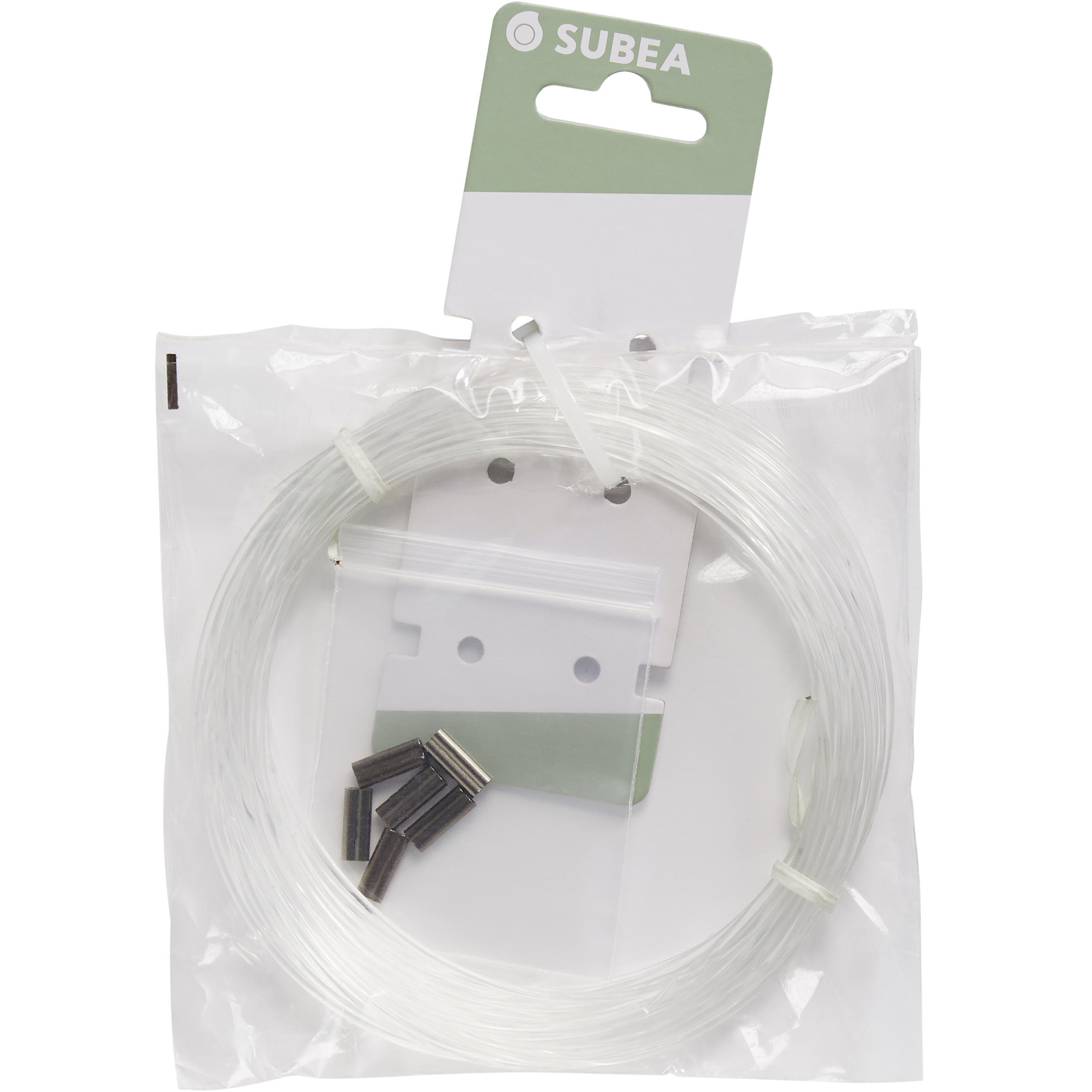 Conjunto monofilamento 15m+6 anilhas para arma de caça submarina 3/3