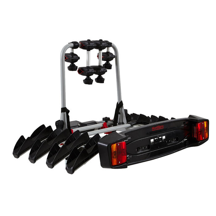 Porte-vélos attelage TowVoyage Rapid 7 broches 4 vélos ...