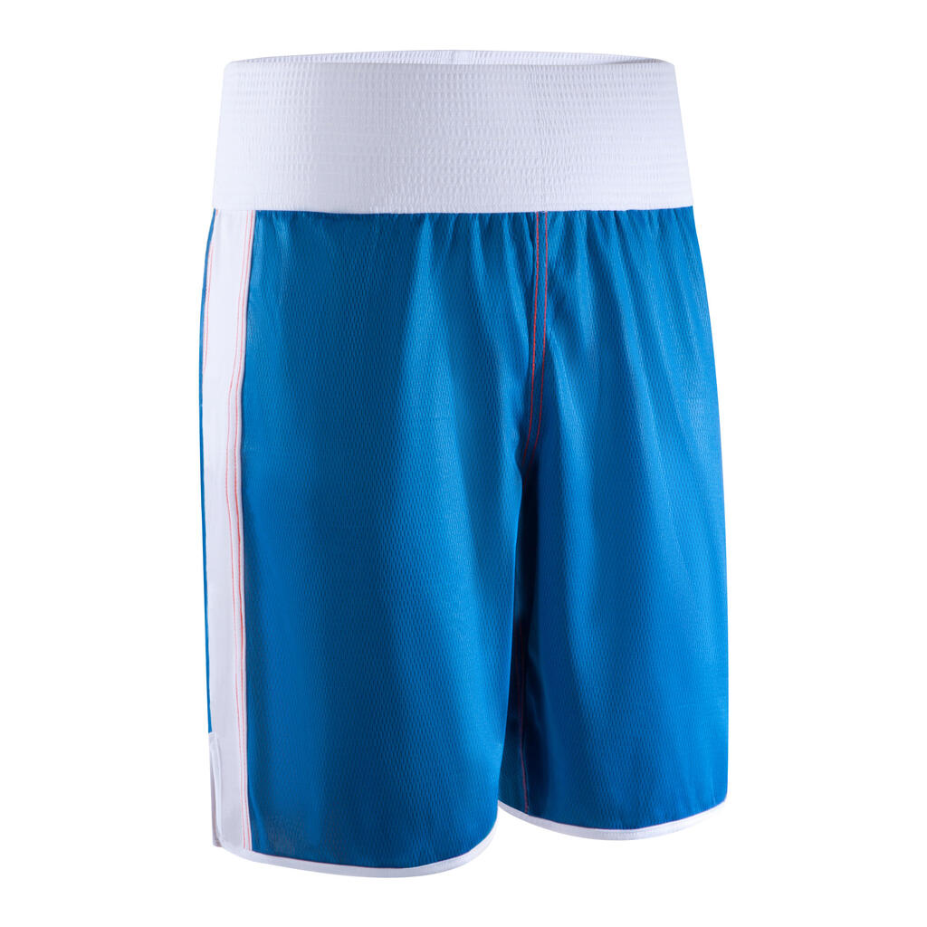 Adult Unisex Reversible Shorts 900 for Boxing Matches