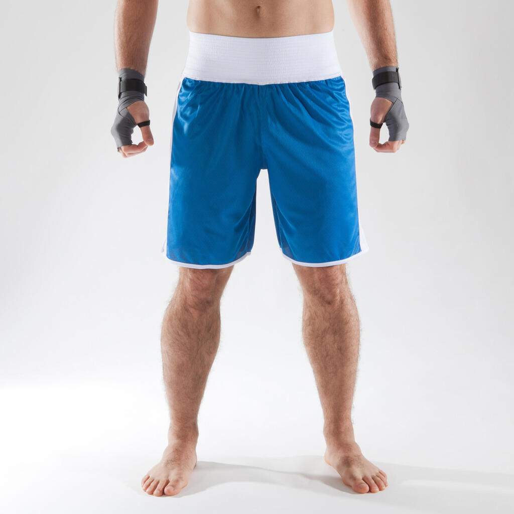 Adult Unisex Reversible Shorts 900 for Boxing Matches